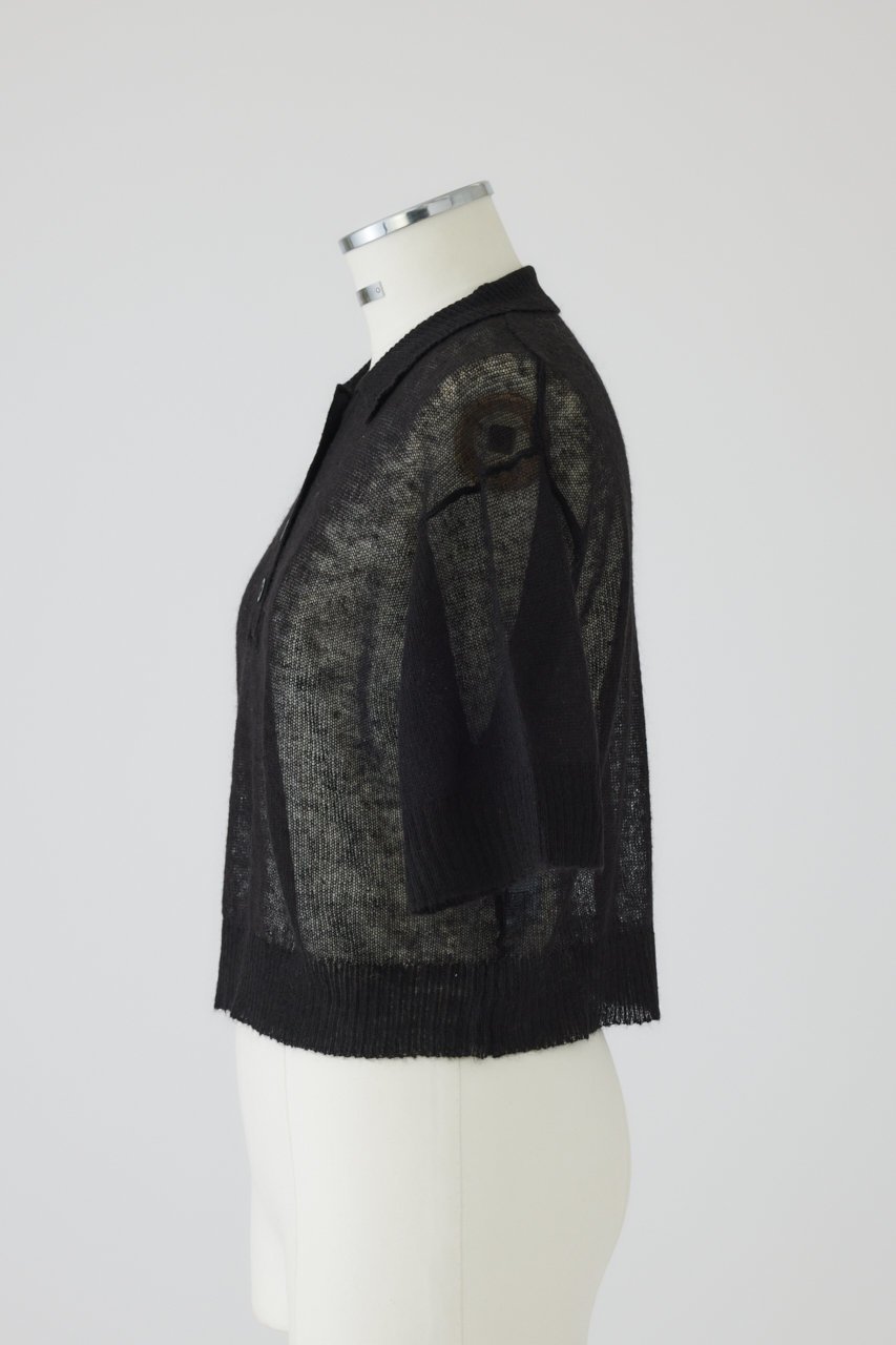 【リムアーク/RIM.ARK】のMohair polo knit/ニット 人気、トレンドファッション・服の通販 founy(ファニー) 　ファッション　Fashion　レディースファッション　Ladies' Fashion Online　トップス・カットソー　Tops/Tshirt　ニット　Knit Tops　プルオーバー　Pullover　スポーティ　Sporty　モヘア　Mohair　再入荷　Restock/Back In Stock/Re Arrival　other-3|ID: prp329100004110546 ipo3291000000032376777