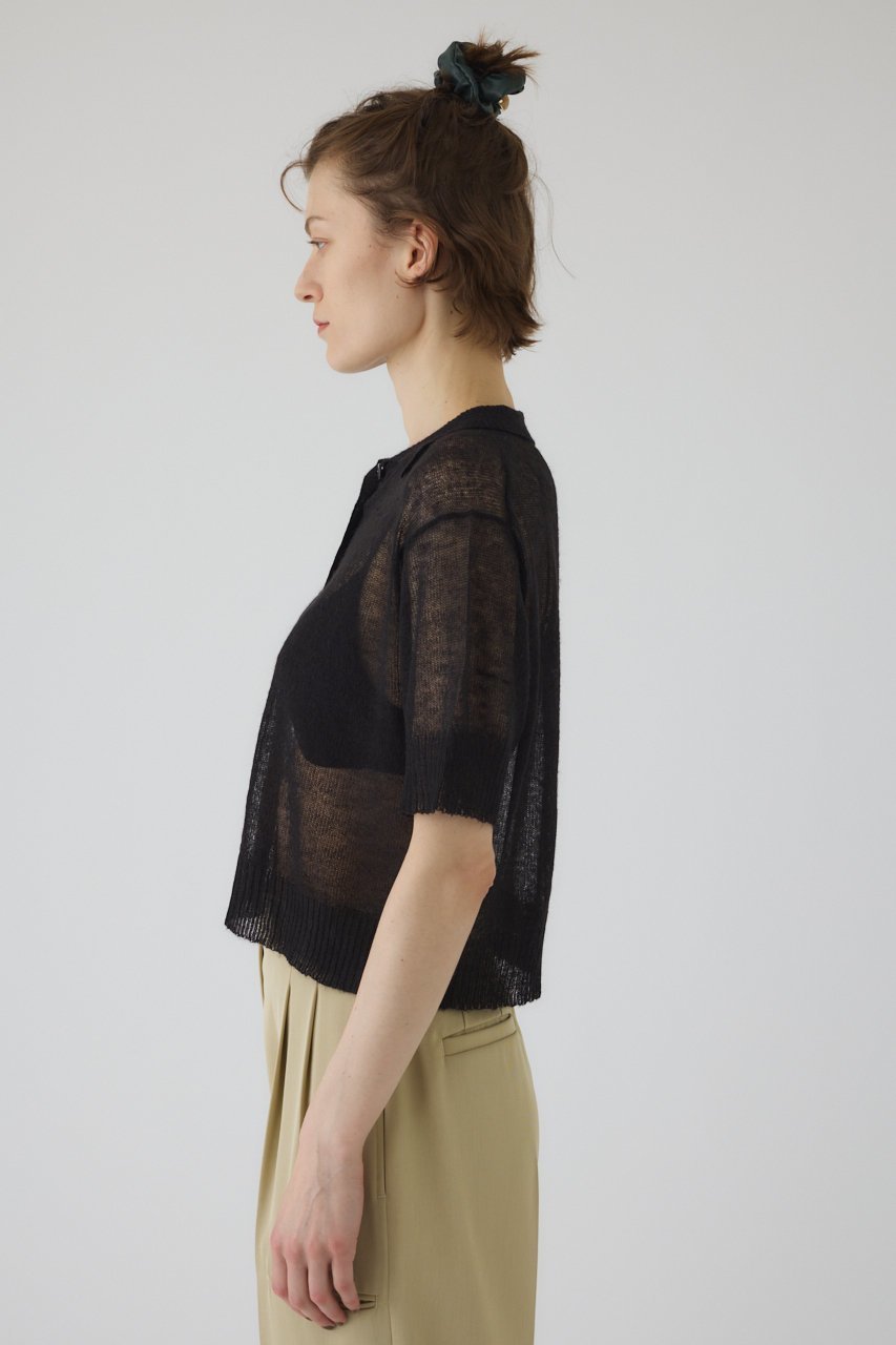 【リムアーク/RIM.ARK】のMohair polo knit/ニット 人気、トレンドファッション・服の通販 founy(ファニー) 　ファッション　Fashion　レディースファッション　Ladies' Fashion Online　トップス・カットソー　Tops/Tshirt　ニット　Knit Tops　プルオーバー　Pullover　スポーティ　Sporty　モヘア　Mohair　再入荷　Restock/Back In Stock/Re Arrival　other-7|ID: prp329100004110546 ipo3291000000032376781
