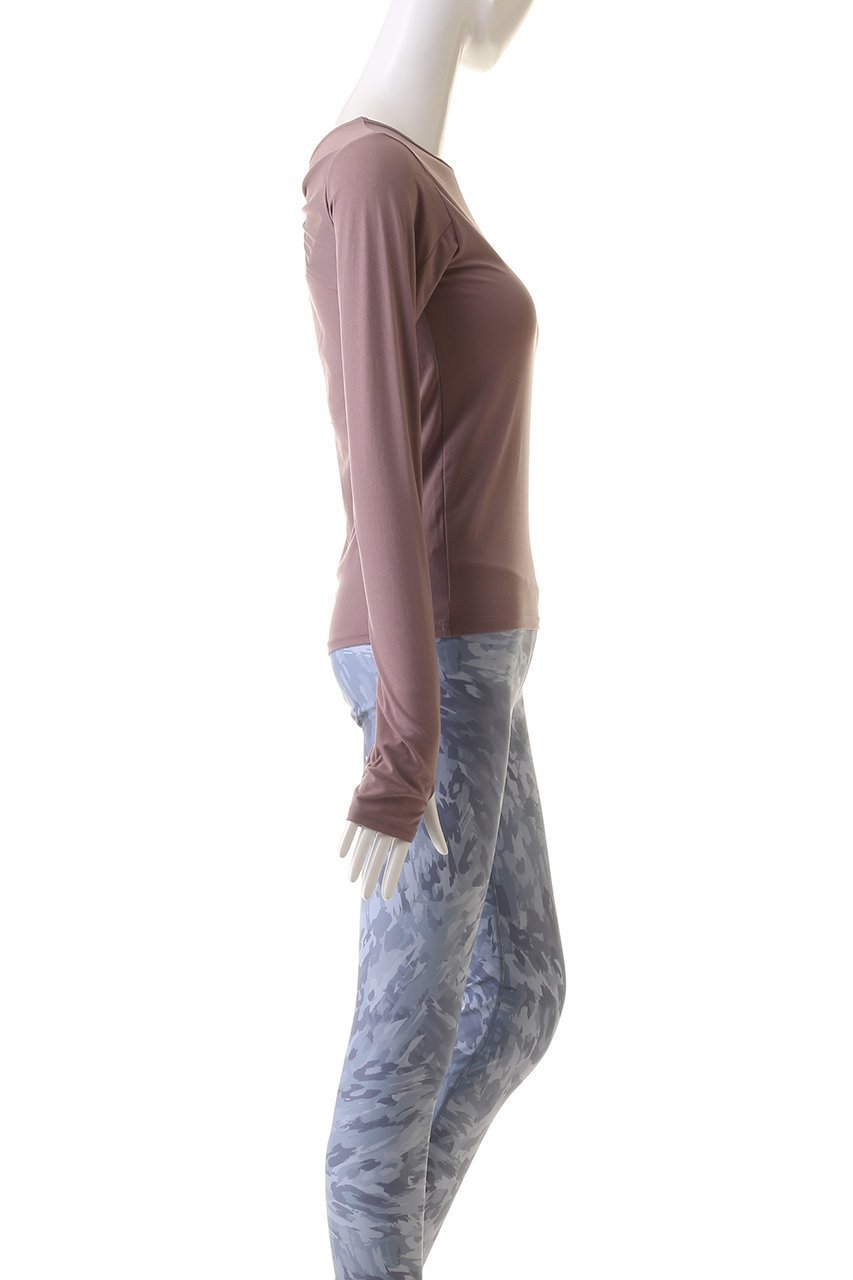 【ジュリエ/Julier】のライトプライムバックシャンロンスリプルオーバー 人気、トレンドファッション・服の通販 founy(ファニー) 　ファッション　Fashion　レディースファッション　WOMEN　トップス・カットソー　Tops/Tshirt　プルオーバー　Pullover　スポーツウェア　Sportswear　スポーツ トップス　Sports Tops　ギャザー　Gather　ストレッチ　Stretch　スポーツ　Sports　ワーク　Work　再入荷　Restock/Back In Stock/Re Arrival　長袖　Long Sleeve　other-3|ID: prp329100004110558 ipo3291000000032362644
