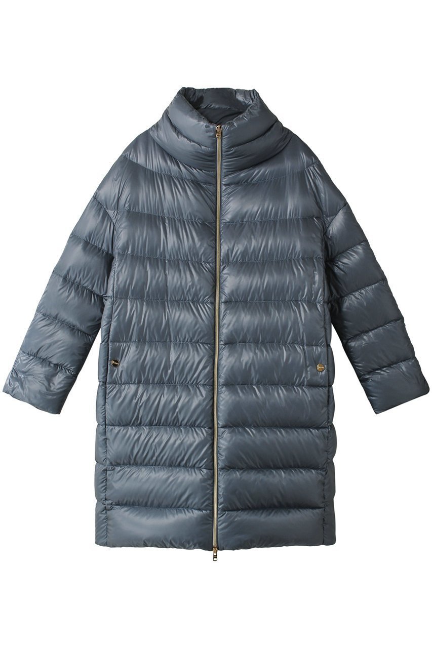 【ヘルノ/HERNO】のイコニコ ロング ナイロンダウンコート インテリア・キッズ・メンズ・レディースファッション・服の通販 founy(ファニー) ファッション Fashion レディースファッション Fashion for Women アウター Coat / Outerwear Collection コート・ロングコート・ピーコート Long Coats, Peacoats & More ダウンジャケット・軽量ダウン Warm & Lightweight Down Jackets コレクション Collection, Seasonal Line シェイプ Shape, Slim Fit ストレート Straight, Straight Cut ダウン Down, Puffer ロング Long, Long-Length エレガント 上品 Elegant 軽量 Lightweight, Ultra Light ブルー|ID: prp329100004110581 ipo3291000000035720194
