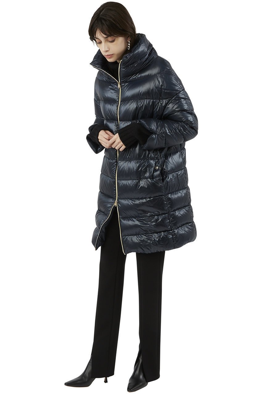 【ヘルノ/HERNO】のイコニコ ロング ナイロンダウンコート 人気、トレンドファッション・服の通販 founy(ファニー) ファッション Fashion レディースファッション Fashion for Women アウター Coat / Outerwear Collection コート・ロングコート・ピーコート Long Coats, Peacoats & More ダウンジャケット・軽量ダウン Warm & Lightweight Down Jackets コレクション Collection, Seasonal Line シェイプ Shape, Slim Fit ストレート Straight, Straight Cut ダウン Down, Puffer ロング Long, Long-Length エレガント 上品 Elegant 軽量 Lightweight, Ultra Light other-8|ID: prp329100004110581 ipo3291000000035720203