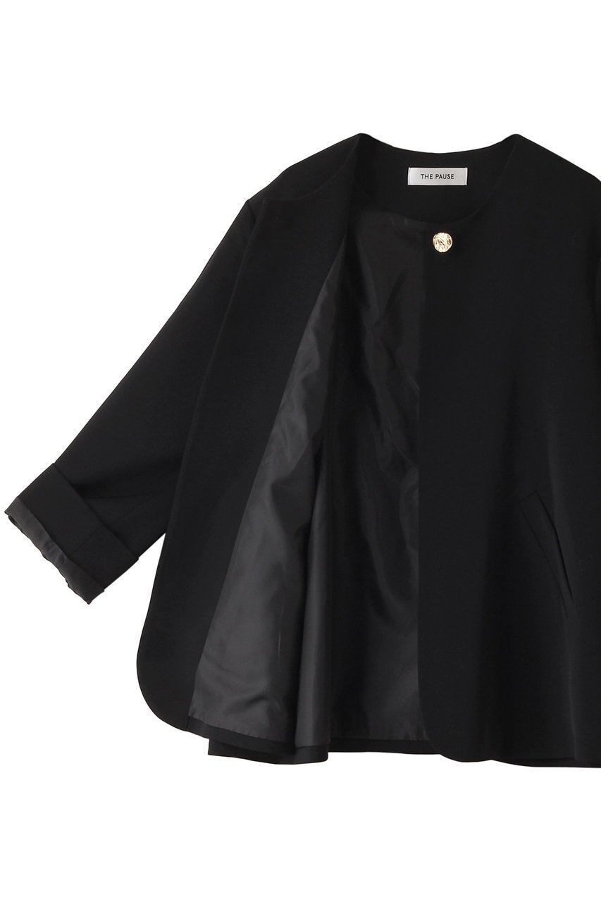 【ウィムガゼット/Whim Gazette】の【THE PAUSE】ノーカラージャケット 人気、トレンドファッション・服の通販 founy(ファニー) 　ファッション　Fashion　レディースファッション　Fashion for Women　アウター　Coat / Outerwear Collection　レディースジャケット・軽アウター　Jackets　ノーカラージャケット / シンプル上品コーデ　Collarless Jackets　おすすめ　Recommended / Our Picks　カーディガン　Cardigan, Knitwear　シンプル　Simple, Minimal　ジャケット　Jacket, Outerwear　定番　Standard, Basic Item　other-6|ID: prp329100004110583 ipo3291000000032952430