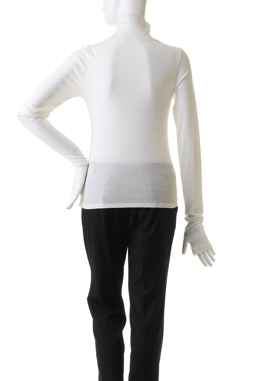 【リムアーク/RIM.ARK】のCotton high neck tops/トップス 人気、トレンドファッション・服の通販 founy(ファニー) 　ファッション　Fashion　レディースファッション　WOMEN　トップス・カットソー　Tops/Tshirt　シャツ/ブラウス　Shirts/Blouses　ロング / Tシャツ　T-Shirts　カットソー　Cut and Sewn　スリーブ　Sleeve　ベーシック　Basic　ロング　Long　other-4|ID: prp329100004110589 ipo3291000000032377224