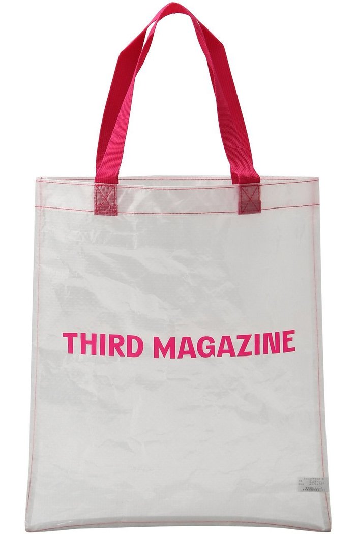 【サードマガジン/THIRD MAGAZINE】のロゴプリントクリアトートバッグ インテリア・キッズ・メンズ・レディースファッション・服の通販 founy(ファニー) https://founy.com/ ファッション Fashion レディースファッション WOMEN バッグ Bag おすすめ Recommend ポーチ Pouch リゾート Resort |ID: prp329100004110591 ipo3291000000027983004