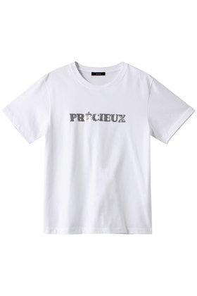 【アルアバイル/allureville】のスパンコールロゴTEE 人気、トレンドファッション・服の通販 founy(ファニー) ファッション Fashion レディースファッション WOMEN トップス・カットソー Tops/Tshirt シャツ/ブラウス Shirts/Blouses ロング / Tシャツ T-Shirts カットソー Cut and Sewn ショート Short シンプル Simple スパンコール Sequins スリーブ Sleeve 再入荷 Restock/Back In Stock/Re Arrival 半袖 Short Sleeve |ID:prp329100004110602