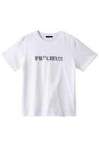 【アルアバイル/allureville】のスパンコールロゴTEE 人気、トレンドファッション・服の通販 founy(ファニー) ファッション Fashion レディースファッション WOMEN トップス・カットソー Tops/Tshirt シャツ/ブラウス Shirts/Blouses ロング / Tシャツ T-Shirts カットソー Cut and Sewn ショート Short シンプル Simple スパンコール Sequins スリーブ Sleeve 再入荷 Restock/Back In Stock/Re Arrival 半袖 Short Sleeve thumbnail シルバー|ID: prp329100004110602 ipo3291000000027983037