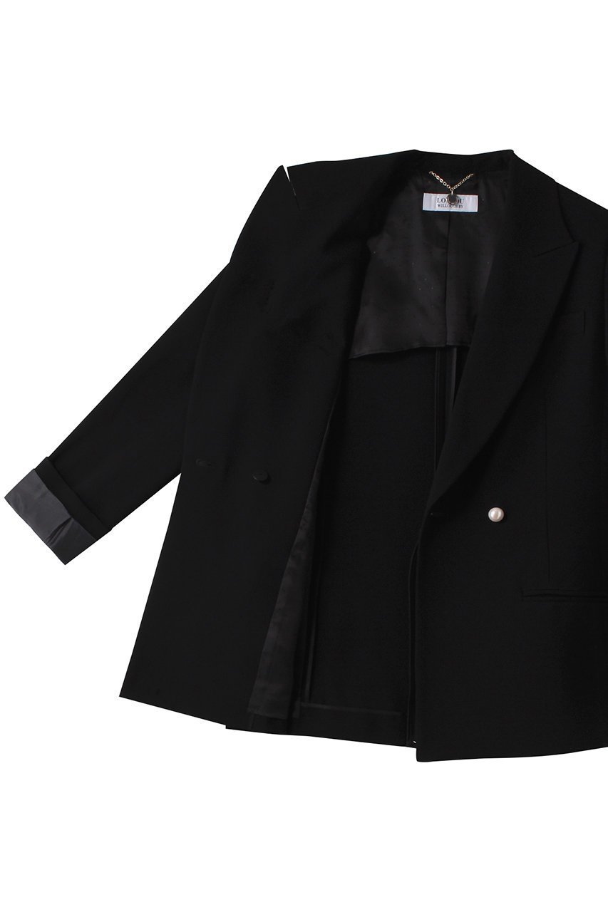 【アルアバイル/allureville】の【Loulou Willoughby】パールテーラードJK B 人気、トレンドファッション・服の通販 founy(ファニー) 　ファッション　Fashion　レディースファッション　Fashion for Women　アウター　Coat / Outerwear Collection　レディースジャケット・軽アウター　Jackets　オケージョン　Occasion Wear　シェイプ　Shape, Slim Fit　ジャケット　Jacket, Outerwear　パール　Pearl, Pearl Accent　リュクス　Luxury, Elegant, High-End, Chic　エレガント 上品　Elegant　other-6|ID: prp329100004110603 ipo3291000000036530219