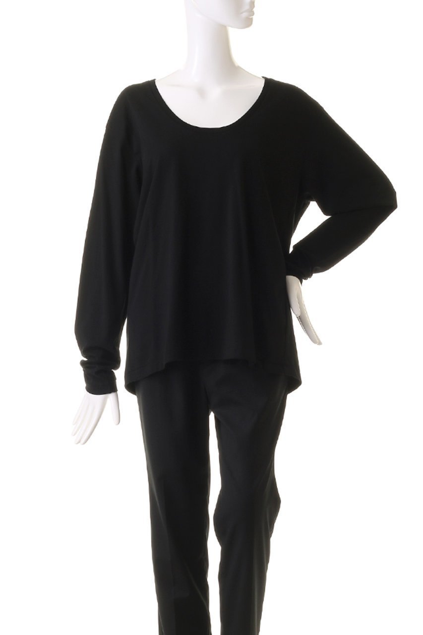 【クラネ/CLANE】のDEEP U NECK TOPS Tシャツ/カットソー 人気、トレンドファッション・服の通販 founy(ファニー) 　ファッション　Fashion　レディースファッション　Fashion for Women　トップス・カットソー　Cut & Sew Tops　シャツ・ブラウス・オフィスカジュアル　Elegant Blouses & Button-Ups　ロングTシャツ・Tシャツ　Longline T-Shirts & Tees　カットソー・ベーシックTシャツ　Cut-and-Sewn Tops / Stretch Tees & Basics　おすすめ　Recommended / Our Picks　インナー　Innerwear　カットソー　Cut and Sewn Top　スリーブ　Sleeve, Long Sleeve / Short Sleeve　ロング　Long, Long-Length　長袖　Long Sleeve, Full Sleeve　other-2|ID: prp329100004110605 ipo3291000000032917227
