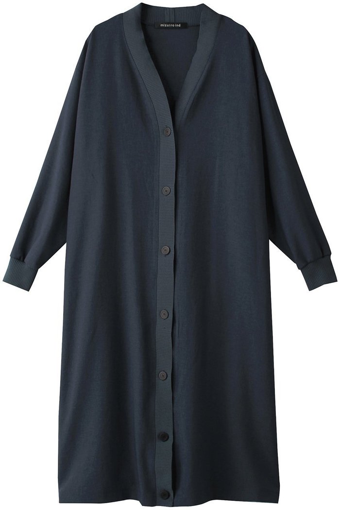 【ミズイロ インド/mizuiro ind】のV neck wide long C/D カーディガン インテリア・キッズ・メンズ・レディースファッション・服の通販 founy(ファニー) https://founy.com/ ファッション Fashion レディースファッション WOMEN トップス・カットソー Tops/Tshirt ニット Knit Tops カーディガン Cardigans カーディガン Cardigan シンプル Simple |ID: prp329100004110608 ipo3291000000027983051