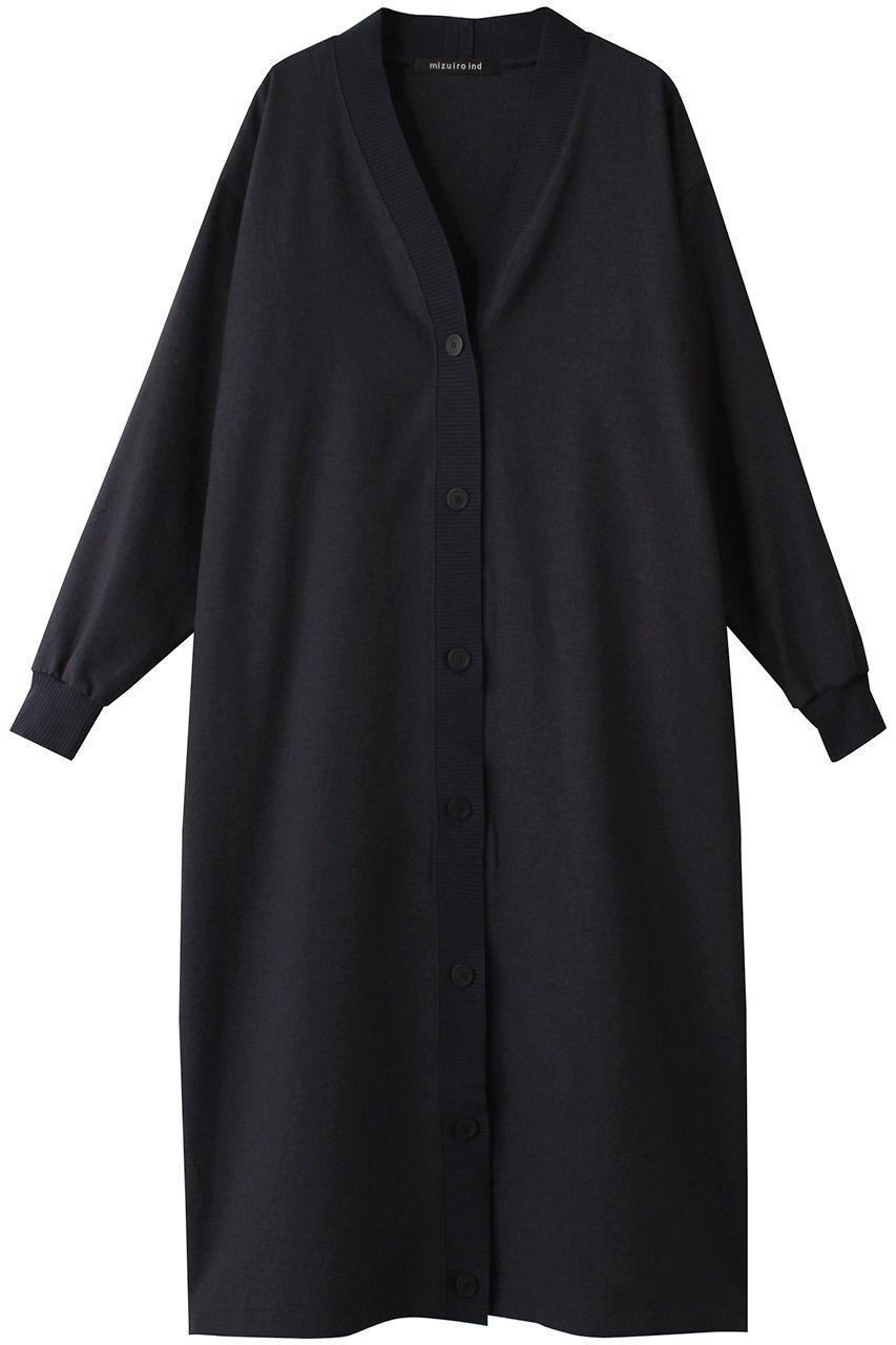 【ミズイロ インド/mizuiro ind】のV neck wide long C/D カーディガン インテリア・キッズ・メンズ・レディースファッション・服の通販 founy(ファニー) 　ファッション　Fashion　レディースファッション　WOMEN　トップス・カットソー　Tops/Tshirt　ニット　Knit Tops　カーディガン　Cardigans　カーディガン　Cardigan　シンプル　Simple　navy|ID: prp329100004110608 ipo3291000000027983053