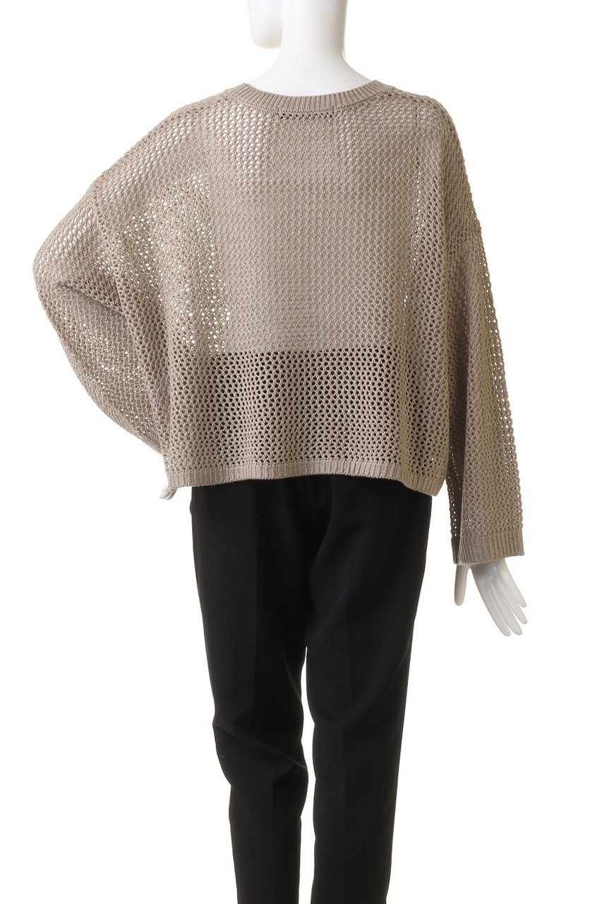 【ミズイロ インド/mizuiro ind】のmesh crew neck P/O プルオーバー 人気、トレンドファッション・服の通販 founy(ファニー) 　ファッション　Fashion　レディースファッション　WOMEN　トップス・カットソー　Tops/Tshirt　ニット　Knit Tops　プルオーバー　Pullover　なめらか　Smooth　キャミソール　Camisole　シアー　Sheer　ハイネック　High Neck　メッシュ　Mesh　秋　Autumn/Fall　A/W・秋冬　Aw・Autumn/Winter・Fw・Fall-Winter　other-4|ID: prp329100004110610 ipo3291000000031411530