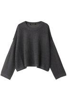 【ミズイロ インド/mizuiro ind】のmesh crew neck P/O プルオーバー c.gray|ID: prp329100004110610 ipo3291000000032918970