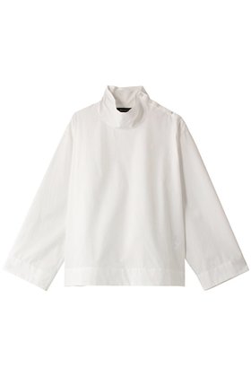 【ミズイロ インド/mizuiro ind】のhigh neck P/O shirt シャツ 人気、トレンドファッション・服の通販 founy(ファニー) ファッション Fashion レディースファッション WOMEN トップス・カットソー Tops/Tshirt シャツ/ブラウス Shirts/Blouses アシンメトリー Asymmetry シンプル Simple スリーブ Sleeve ブロード Broad ロング Long |ID:prp329100004110611