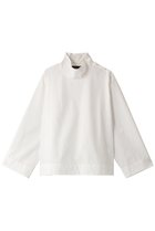 【ミズイロ インド/mizuiro ind】のhigh neck P/O shirt シャツ off white|ID:prp329100004110611