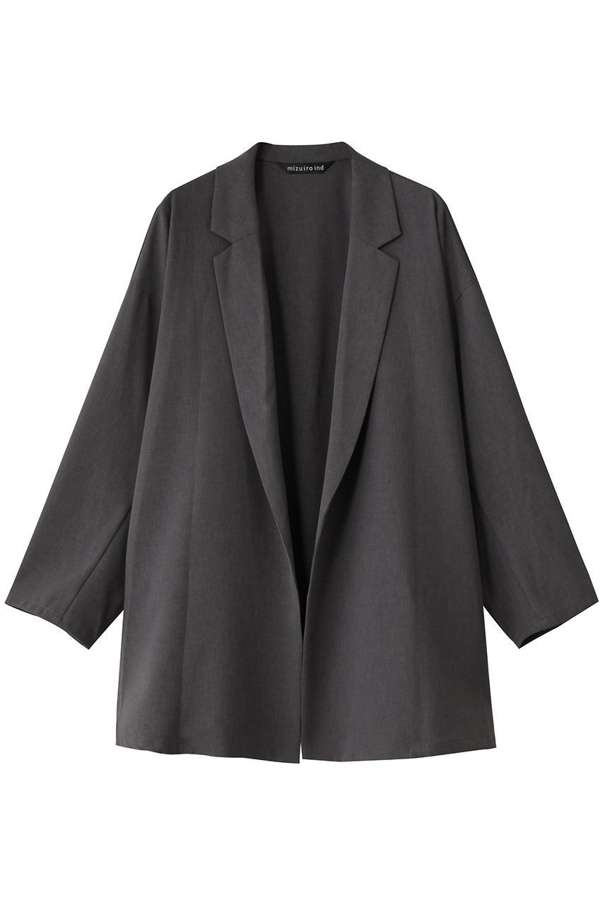 【ミズイロ インド/mizuiro ind】のtailored shirt JK ジャケット インテリア・キッズ・メンズ・レディースファッション・服の通販 founy(ファニー) 　ファッション　Fashion　レディースファッション　Fashion for Women　アウター　Coat / Outerwear Collection　レディースジャケット・軽アウター　Jackets　ジャケット　Jacket, Outerwear　フェミニン　Feminine, Girly　新作・新入荷　New Arrivals / New In　gray|ID: prp329100004110612 ipo3291000000033830564