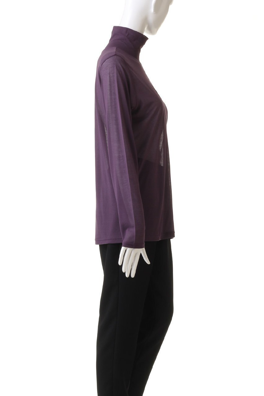 【ミズイロ インド/mizuiro ind】のhigh neck P/O プルオーバー 人気、トレンドファッション・服の通販 founy(ファニー) 　ファッション　Fashion　レディースファッション　WOMEN　トップス・カットソー　Tops/Tshirt　ニット　Knit Tops　プルオーバー　Pullover　おすすめ　Recommend　インナー　Inner　シアー　Sheer　シンプル　Simple　other-3|ID: prp329100004110613 ipo3291000000031411553