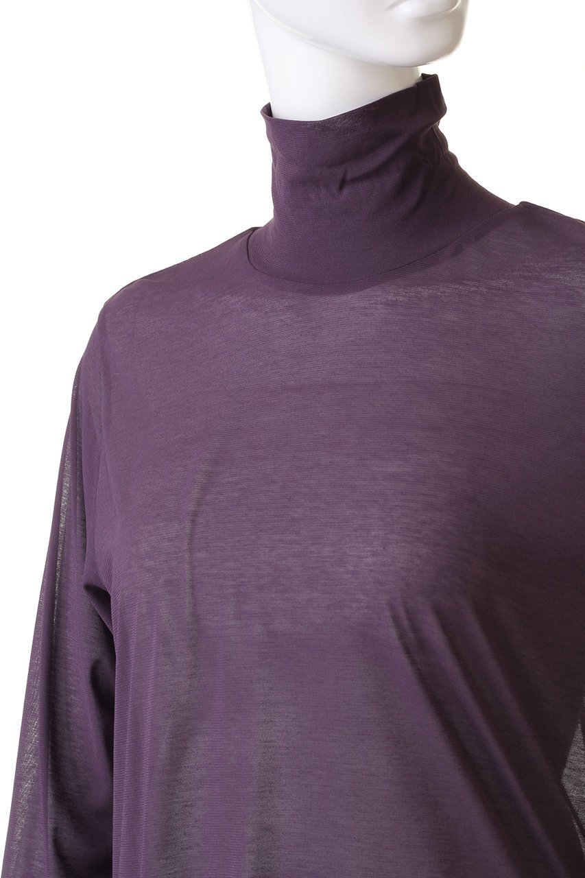 【ミズイロ インド/mizuiro ind】のhigh neck P/O プルオーバー 人気、トレンドファッション・服の通販 founy(ファニー) 　ファッション　Fashion　レディースファッション　WOMEN　トップス・カットソー　Tops/Tshirt　ニット　Knit Tops　プルオーバー　Pullover　おすすめ　Recommend　インナー　Inner　シアー　Sheer　シンプル　Simple　other-5|ID: prp329100004110613 ipo3291000000031411557