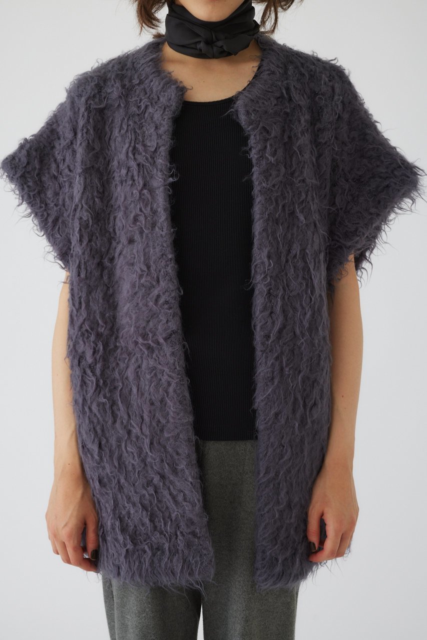 【リムアーク/RIM.ARK】のBrilliant knit gown/ニットガウン インテリア・キッズ・メンズ・レディースファッション・服の通販 founy(ファニー) 　ファッション　Fashion　レディースファッション　Fashion for Women　トップス・カットソー　Cut & Sew Tops　ニット　Knit Tops & Sweaters　カーディガン・羽織り　Layered Style Cardigans　カーディガン　Cardigan, Knitwear　ガウン　Gown, Robe　ロング　Long, Long-Length　グレー|ID: prp329100004110615 ipo3291000000032920210