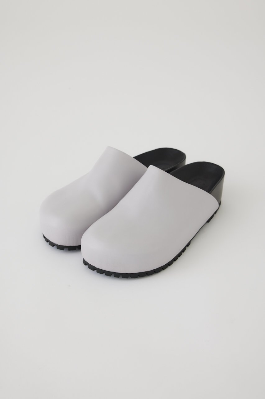 【リムアーク/RIM.ARK】のRelaxy leather sandal/サンダル インテリア・キッズ・メンズ・レディースファッション・服の通販 founy(ファニー) 　ファッション　Fashion　レディースファッション　WOMEN　サンダル　Sandals　バランス　Balance　フォルム　Form　再入荷　Restock/Back In Stock/Re Arrival　ライトグレー|ID: prp329100004110617 ipo3291000000028404098