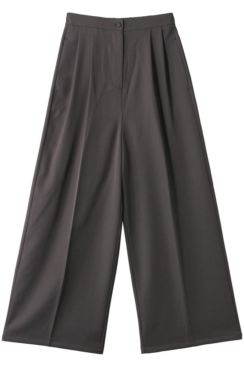 【リムアーク/RIM.ARK】のNatural satin wide PT/パンツ インテリア・キッズ・メンズ・レディースファッション・服の通販 founy(ファニー) 　ファッション　Fashion　レディースファッション　Fashion for Women　パンツ　Pants & Trousers　おすすめ　Recommended / Our Picks　セットアップ　Set-Up, Coordinated Outfit　リラックス　Relax, Relaxed Fit　ワイド　Wide, Wide Fit　エレガント 上品　Elegant　吸水　Absorbent, Quick-Dry　夏　Summer　秋　Autumn　グレー|ID: prp329100004110620 ipo3291000000032912507