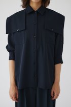 【リムアーク/RIM.ARK】のFlap pocket SH/シャツ 人気、トレンドファッション・服の通販 founy(ファニー) ファッション Fashion レディースファッション WOMEN トップス・カットソー Tops/Tshirt シャツ/ブラウス Shirts/Blouses おすすめ Recommend スマート Smart スリーブ Sleeve セットアップ Set Up フラップ Flap ポケット Pocket ロング Long 吸水 Water Absorption 夏 Summer 秋 Autumn/Fall thumbnail ネイビー|ID: prp329100004110621 ipo3291000000027983109