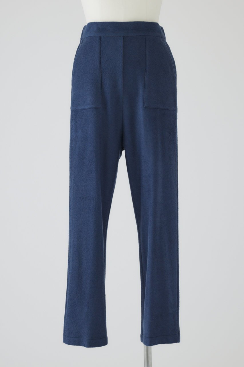 【リムアーク/RIM.ARK】のSoft felt relax PT/パンツ インテリア・キッズ・メンズ・レディースファッション・服の通販 founy(ファニー) 　ファッション　Fashion　レディースファッション　Fashion for Women　パンツ　Pants & Trousers　シンプル　Simple, Minimal　スタイリッシュ　Stylish, Fashionable　フラット　Flat, Flat Shoes　エレガント 上品　Elegant　ブルー|ID: prp329100004110625 ipo3291000000034970471