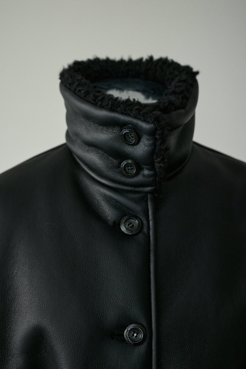 【リムアーク/RIM.ARK】のBoa docking middle CT/コート 人気、トレンドファッション・服の通販 founy(ファニー) 　ファッション　Fashion　レディースファッション　Fashion for Women　アウター　Coat / Outerwear Collection　コート・ロングコート・ピーコート　Long Coats, Peacoats & More　ドッキング　Docking, Mixed Material　フェイクレザー　Faux Leather, PU Leather　ミドル　Middle Length, Mid Height　ロング　Long, Long-Length　エレガント 上品　Elegant　軽量　Lightweight, Ultra Light　other-3|ID: prp329100004110632 ipo3291000000035580280