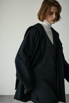 【リムアーク/RIM.ARK】のSailor collar design CT/コート 人気、トレンドファッション・服の通販 founy(ファニー) ファッション Fashion レディースファッション WOMEN アウター Coat Outerwear コート Coats ショート Short 冬 Winter thumbnail ブラック|ID: prp329100004110633 ipo3291000000028109475