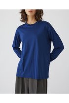 【リムアーク/RIM.ARK】のBasic long sleeve cut tops/トップス 人気、トレンドファッション・服の通販 founy(ファニー) ファッション Fashion レディースファッション WOMEN トップス・カットソー Tops/Tshirt シャツ/ブラウス Shirts/Blouses ロング / Tシャツ T-Shirts カットソー Cut and Sewn スウェット Sweat スリーブ Sleeve ロング Long thumbnail ブルー|ID: prp329100004110637 ipo3291000000027983166