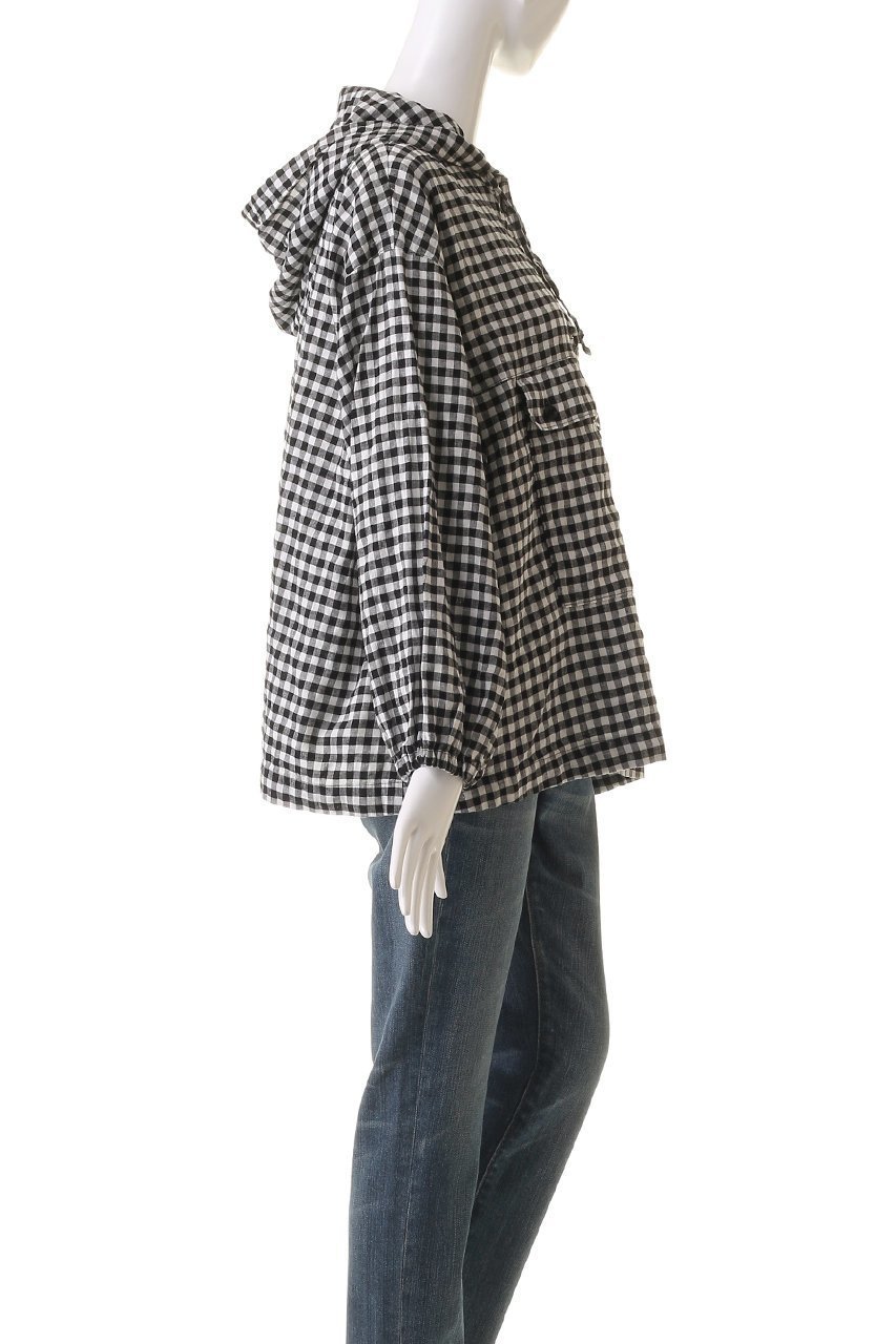【ネストローブ/nest Robe】のアップサイクルリノ Super Water-Repelent チェックアノラック 人気、トレンドファッション・服の通販 founy(ファニー) 　ファッション　Fashion　レディースファッション　WOMEN　トップス・カットソー　Tops/Tshirt　シャツ/ブラウス　Shirts/Blouses　ギンガム　Gingham　スリーブ　Sleeve　チェック　Check　ポケット　Pocket　ロング　Long　other-3|ID: prp329100004111843 ipo3291000000031410975