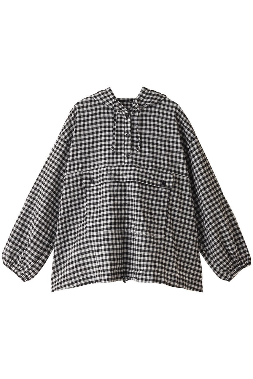 【ネストローブ/nest Robe】のアップサイクルリノ Super Water-Repelent チェックアノラック インテリア・キッズ・メンズ・レディースファッション・服の通販 founy(ファニー) 　ファッション　Fashion　レディースファッション　Fashion for Women　トップス・カットソー　Cut & Sew Tops　シャツ・ブラウス・オフィスカジュアル　Elegant Blouses & Button-Ups　ギンガム　Gingham, Gingham Fabric　スリーブ　Sleeve, Long Sleeve / Short Sleeve　チェック　Check, Plaid, Tartan　ポケット　Pocket, Pocket Detail　ロング　Long, Long-Length　チェック|ID: prp329100004111843 ipo3291000000032900960