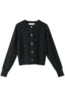 【マリリンムーン/MARILYN MOON】のコットンポリエステルスパングルカーディガン 人気、トレンドファッション・服の通販 founy(ファニー) ファッション Fashion レディースファッション Fashion for Women トップス・カットソー Cut & Sew Tops ニット Knit Tops & Sweaters カーディガン・羽織り Layered Style Cardigans カーディガン Cardigan, Knitwear コンパクト Compact, Small Size スパンコール Sequins, Sequin Embellishment スリーブ Sleeve, Long Sleeve / Short Sleeve リュクス Luxury, Elegant, High-End, Chic ロング Long, Long-Length A/W・秋冬 Autumn/Winter |ID:prp329100004111892