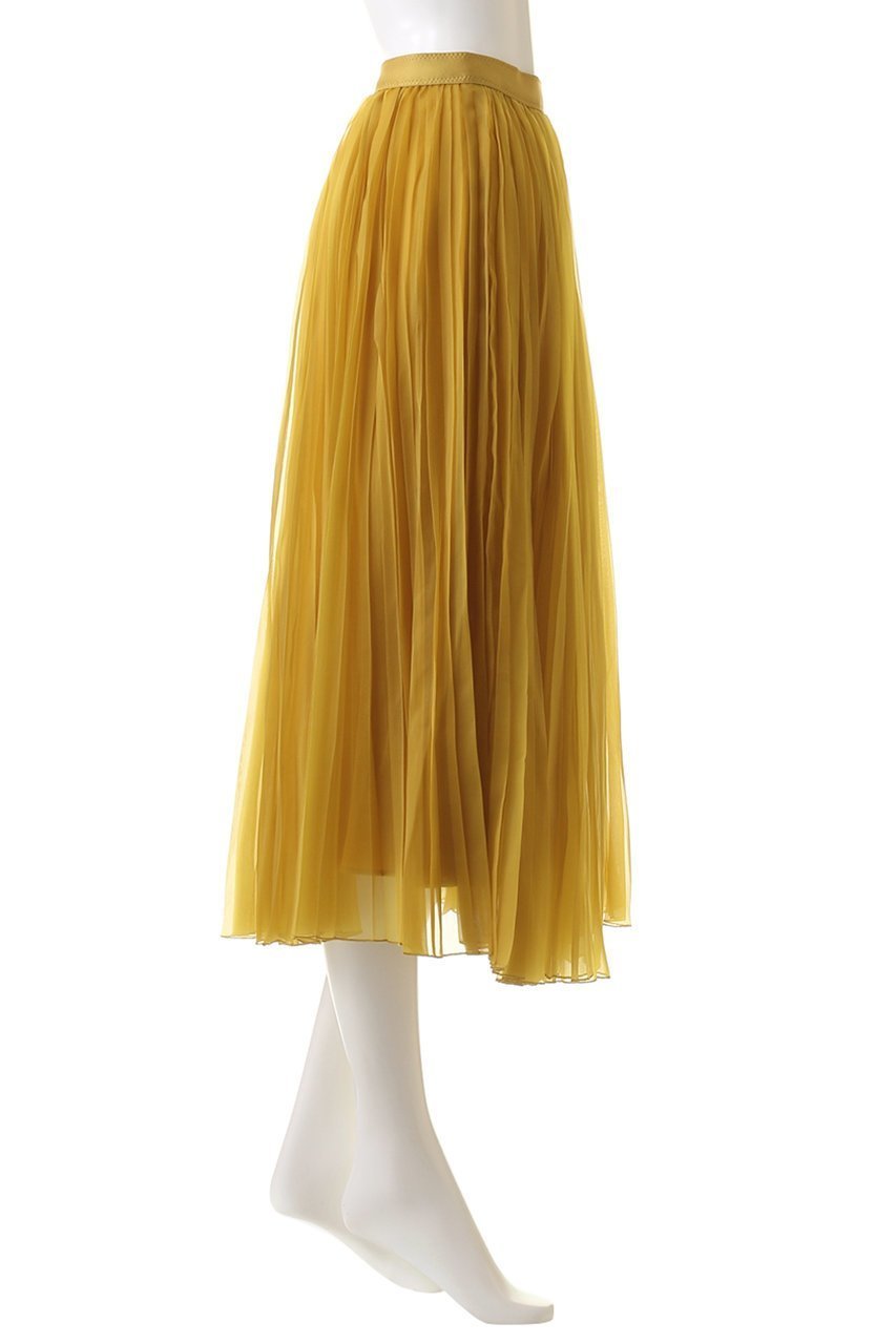 【アナイ/ANAYI】のカルゼオーガンプリーツスカート 人気、トレンドファッション・服の通販 founy(ファニー) 　ファッション　Fashion　レディースファッション　Fashion for Women　スカート　Skirts　プリーツスカート / 上品フェミニンスタイル　Pleated Skirts　ロングスカート　Long Skirts / Maxi & Midi Skirts　オーガンジー　Organza Fabric　シアー　Sheer, See-Through　シフォン　Chiffon, Lightweight Fabric　トレンド　Trend, Trending Now　プリーツ　Pleats, Pleated　ランダム　Random, Irregular　ロング　Long, Long-Length　エレガント 上品　Elegant　other-3|ID: prp329100004111924 ipo3291000000034886186