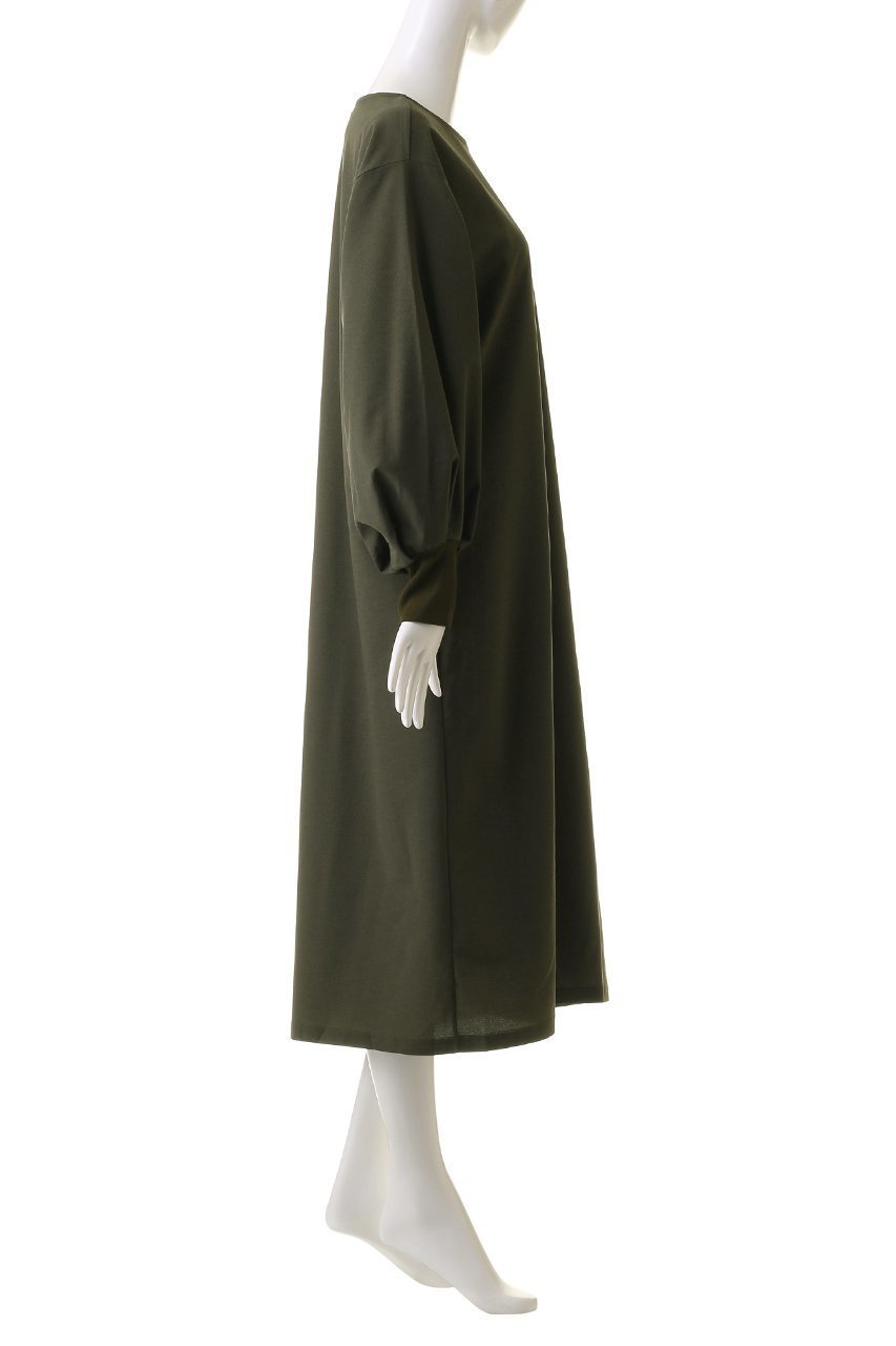 【ミディウミソリッド/MIDIUMISOLID】のpuff slv long OP ワンピース 人気、トレンドファッション・服の通販 founy(ファニー) 　ファッション　Fashion　レディースファッション　Fashion for Women　ワンピース　Dresses　チュニック　Tunic Tops & Dresses　ストレート　Straight, Straight Cut　チュニック　Tunic, Long Top　ロング　Long, Long-Length　エレガント 上品　Elegant　other-3|ID: prp329100004111928 ipo3291000000032893417