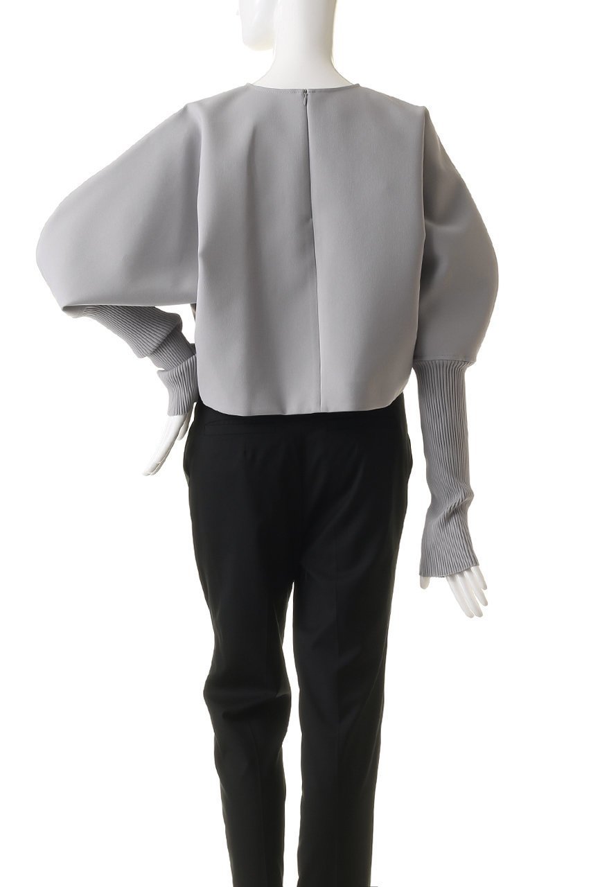 【ル フィル/LE PHIL】のドライタッチボンディングリブトップス 人気、トレンドファッション・服の通販 founy(ファニー) 　ファッション　Fashion　レディースファッション　Fashion for Women　トップス・カットソー　Cut & Sew Tops　シャツ・ブラウス・オフィスカジュアル　Elegant Blouses & Button-Ups　ロングTシャツ・Tシャツ　Longline T-Shirts & Tees　カットソー・ベーシックTシャツ　Cut-and-Sewn Tops / Stretch Tees & Basics　ショート　Short, Short Length　スリーブ　Sleeve, Long Sleeve / Short Sleeve　タイトスカート　Pencil Skirt, Tight Skirt　ブラウジング　Blouson Silhouette, Cinched Waist　ボトム　Bottoms, Lower Wear　ボンディング　Bonding, Bonded Fabric　ロング　Long, Long-Length　other-4|ID: prp329100004111930 ipo3291000000032898174