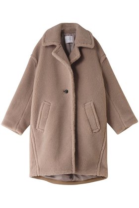 【チノ/CINOH】のボアコート 人気、トレンドファッション・服の通販 founy(ファニー) ファッション Fashion レディースファッション WOMEN アウター Coat Outerwear コート Coats カッティング Cutting ロング Long 別注 Special Order |ID:prp329100004112917