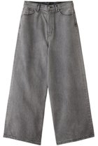 【イレーヴ/YLEVE】の13.5oz デニム ハイウエスト ワイド フェード アイスブラック|ID: prp329100004112943 ipo3291000000032939431