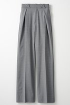 【ミューラル/MURRAL】のIvy スラックス 人気、トレンドファッション・服の通販 founy(ファニー) ファッション Fashion レディースファッション Fashion for Women パンツ Pants & Trousers ストレッチ Stretch, Stretchy Fabric ストレート Straight, Straight Cut スラックス Slacks, Dress Pants フォルム Silhouette, Form ループ Loop, Loop Knit 定番 Standard, Basic Item thumbnail グレー|ID: prp329100004112954 ipo3291000000032931983
