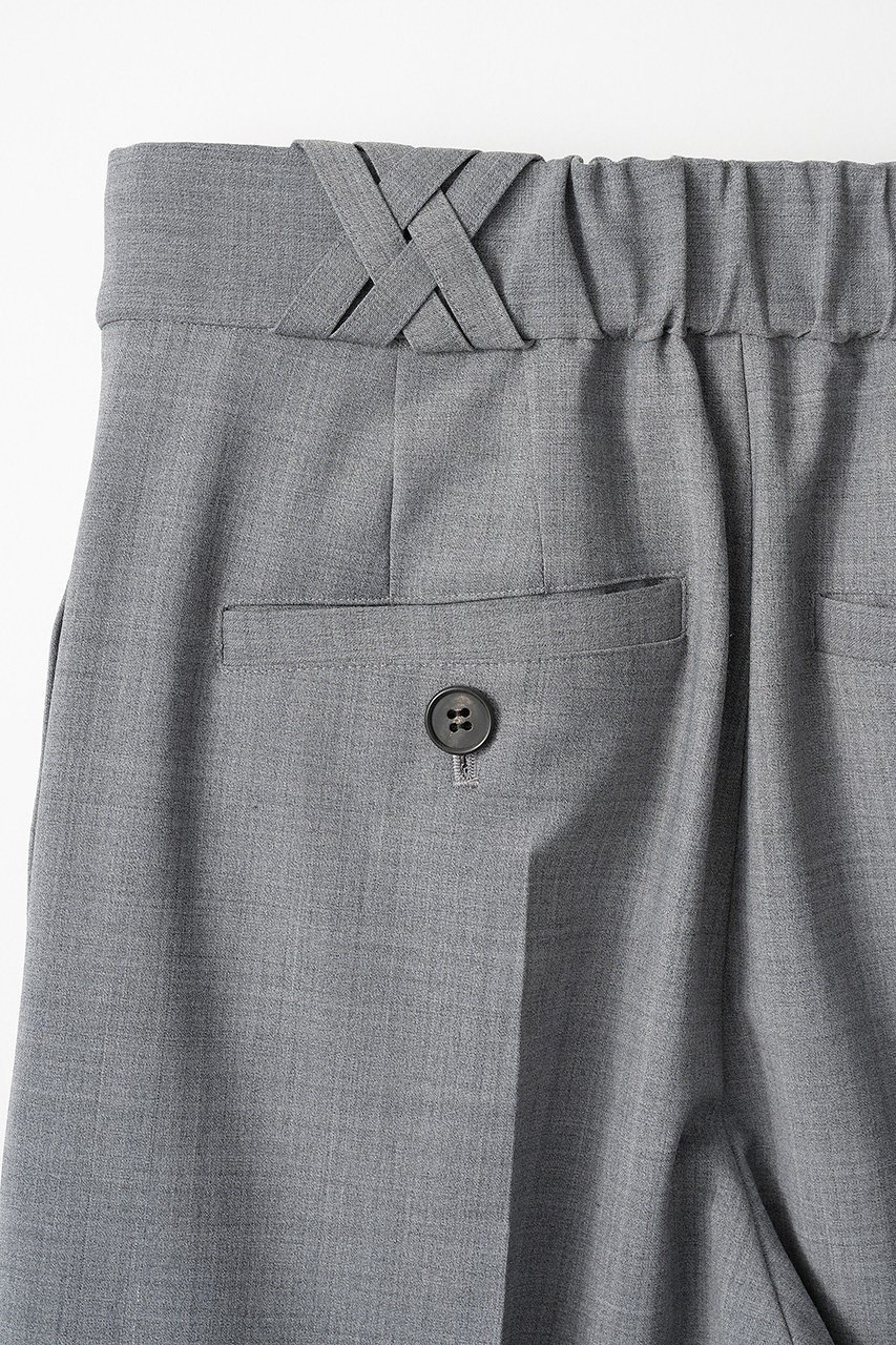 【ミューラル/MURRAL】のIvy スラックス 人気、トレンドファッション・服の通販 founy(ファニー) 　ファッション　Fashion　レディースファッション　Fashion for Women　パンツ　Pants & Trousers　ストレッチ　Stretch, Stretchy Fabric　ストレート　Straight, Straight Cut　スラックス　Slacks, Dress Pants　フォルム　Silhouette, Form　ループ　Loop, Loop Knit　定番　Standard, Basic Item　other-6|ID: prp329100004112954 ipo3291000000032932033
