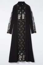 【ミューラル/MURRAL】のフレームフラワーレースドレス 人気、トレンドファッション・服の通販 founy(ファニー) ファッション Fashion レディースファッション Fashion for Women ワンピース Dresses フォーマル・パーティードレス・結婚式用ドレス Elegant & Casual Dresses チュニック Tunic Tops & Dresses シェイプ Shape, Slim Fit スリーブ Sleeve, Long Sleeve / Short Sleeve チュニック Tunic, Long Top ドレス Dress, One-Piece フレーム Frame, Outline モチーフ Motif, Design Theme レース Lace, Lace Fabric ロング Long, Long-Length thumbnail ブラック|ID: prp329100004112962 ipo3291000000032890345