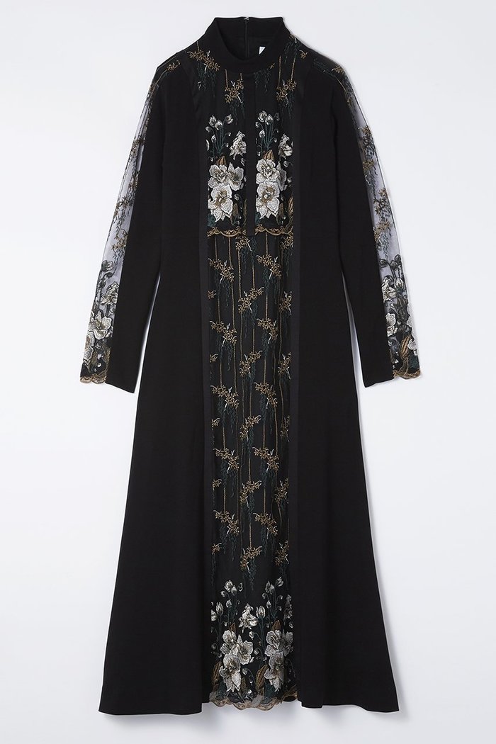 【ミューラル/MURRAL】のフレームフラワーレースドレス インテリア・キッズ・メンズ・レディースファッション・服の通販 founy(ファニー) https://founy.com/ ファッション Fashion レディースファッション Fashion for Women ワンピース Dresses フォーマル・パーティードレス・結婚式用ドレス Elegant & Casual Dresses チュニック Tunic Tops & Dresses シェイプ Shape, Slim Fit スリーブ Sleeve, Long Sleeve / Short Sleeve チュニック Tunic, Long Top ドレス Dress, One-Piece フレーム Frame, Outline モチーフ Motif, Design Theme レース Lace, Lace Fabric ロング Long, Long-Length |ID: prp329100004112962 ipo3291000000035793424