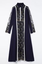 【ミューラル/MURRAL】のフレームフラワーレースドレス ネイビー|ID: prp329100004112962 ipo3291000000035793429