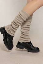 【ブルーフォレ/BLEUFORET】の6094 ウールレッグウォーマー ベージュ|ID: prp329100004112971 ipo3291000000034387301