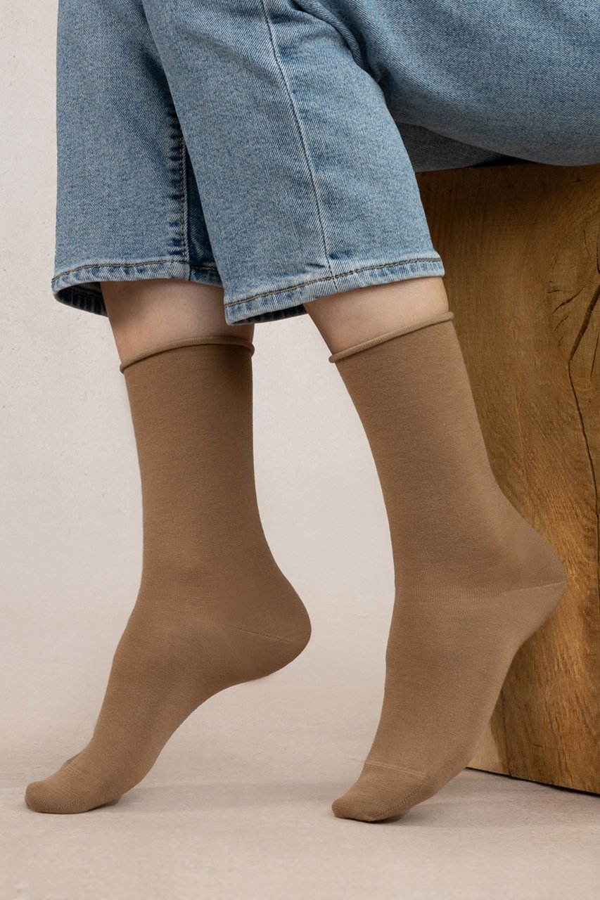 【ブルーフォレ/BLEUFORET】の6700 COTTON INSIDE ソリッドファインウールソックス 人気、トレンドファッション・服の通販 founy(ファニー) 　ファッション　Fashion　レディースファッション　Fashion for Women　ソックス&靴下　Socks & Hosiery　レッグウェア・ストッキング　Legwear & Hosiery　おすすめ　Recommended / Our Picks　シューズ　Shoes, Footwear　ソックス　Socks, Hosiery　定番　Standard, Basic Item　 other-1|ID: prp329100004112973 ipo3291000000032802959