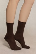 【ブルーフォレ/BLEUFORET】の6700 COTTON INSIDE ソリッドファインウールソックス 人気、トレンドファッション・服の通販 founy(ファニー) ファッション Fashion レディースファッション Fashion for Women ソックス&靴下 Socks & Hosiery レッグウェア・ストッキング Legwear & Hosiery おすすめ Recommended / Our Picks シューズ Shoes, Footwear ソックス Socks, Hosiery 定番 Standard, Basic Item thumbnail ブラウン|ID: prp329100004112973 ipo3291000000033527801