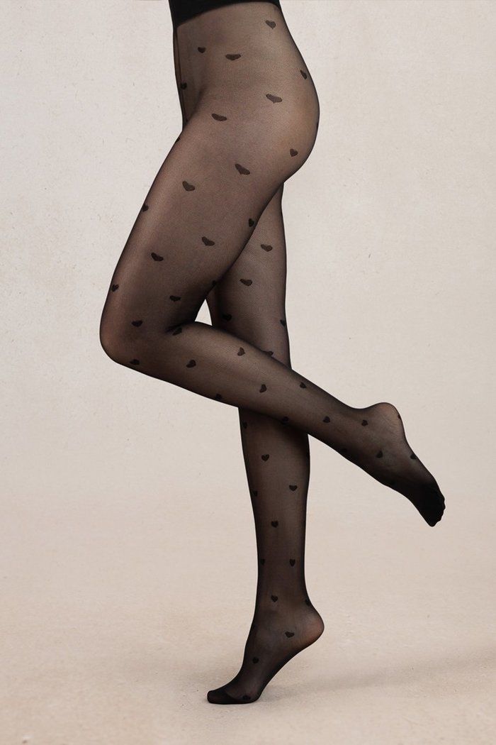 【ブルーフォレ/BLEUFORET】の4122 HEARTS 30デニール ストッキング インテリア・キッズ・メンズ・レディースファッション・服の通販 founy(ファニー) https://founy.com/ ファッション Fashion レディースファッション Fashion for Women タイツ＆レッグウェア&美脚効果 Tights & Sheer Legwear レッグウェア・ストッキング Legwear & Hosiery ストッキング Stockings, Sheer Tights タイツ Tights, Legwear パターン Pattern, Design Print フィット Fit, Slim Fit フラット Flat, Flat Shoes 再入荷 Restock / Back in Stock 定番 Standard, Basic Item |ID: prp329100004112985 ipo3291000000036239600