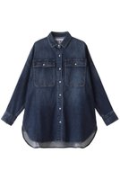 【ヘルシーデニム/Healthy Denim】のAlmond スーパービックシャツ 人気、トレンドファッション・服の通販 founy(ファニー) ファッション Fashion レディースファッション WOMEN トップス・カットソー Tops/Tshirt シャツ/ブラウス Shirts/Blouses スリーブ Sleeve デニム Denim ビッグ Big ベーシック Basic ロング Long 定番 Standard |ID:prp329100004112998