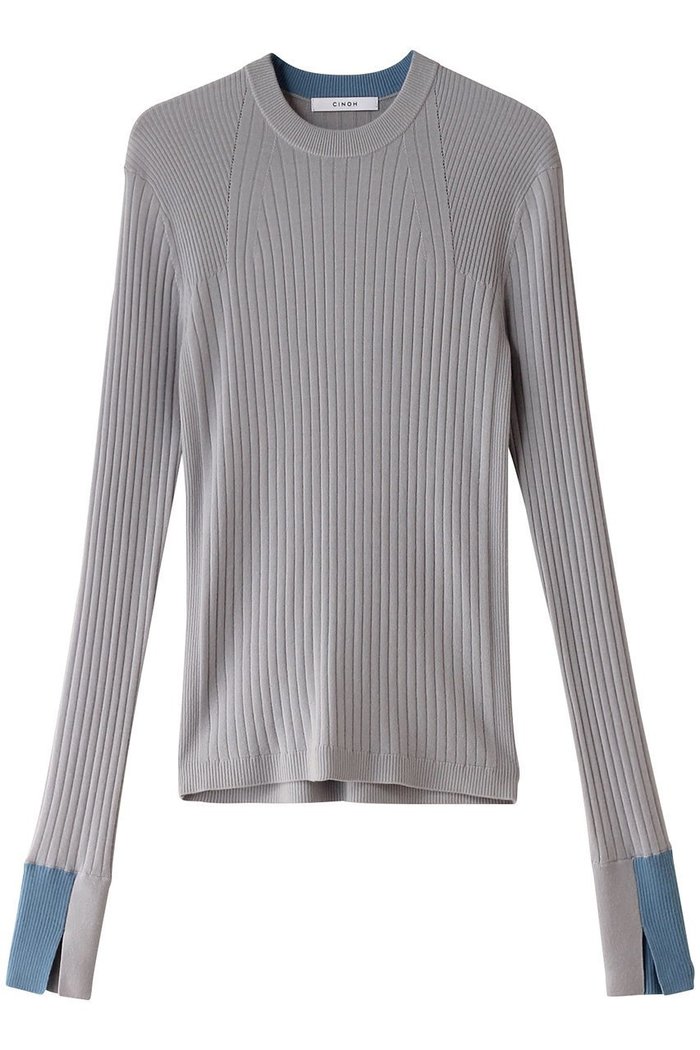 【チノ/CINOH】のクルーネック タイトニット インテリア・キッズ・メンズ・レディースファッション・服の通販 founy(ファニー) https://founy.com/ ファッション Fashion レディースファッション WOMEN トップス・カットソー Tops/Tshirt ニット Knit Tops プルオーバー Pullover インナー Inner コンパクト Compact ワイド Wide |ID: prp329100004113002 ipo3291000000030449939