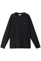 【メゾン キツネ/MAISON KITSUNE / MEN】の【MEN】BOLD FOX HEAD PATCH COMFORT ロングスリーブTシャツ 人気、トレンドファッション・服の通販 founy(ファニー) ファッション Fashion メンズファッション MEN トップス・カットソー Tops/Tshirt/Men シャツ Shirts スタイリッシュ Stylish スリーブ Sleeve パッチ Patch フォックス Fox ロング Long thumbnail ブラック|ID: prp329100004113015 ipo3291000000028016017