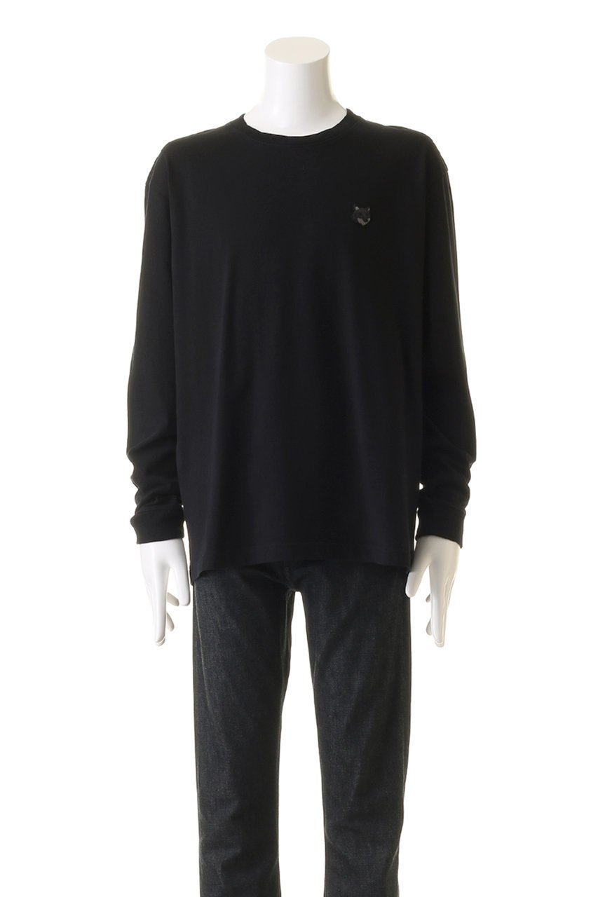 【メゾン キツネ/MAISON KITSUNE / MEN】の【MEN】BOLD FOX HEAD PATCH COMFORT ロングスリーブTシャツ 人気、トレンドファッション・服の通販 founy(ファニー) 　ファッション　Fashion　メンズファッション　Fashion for Men　トップス・カットソー　Cut & Sew Tops　メンズシャツ　Shirts　スタイリッシュ　Stylish, Fashionable　スリーブ　Sleeve, Long Sleeve / Short Sleeve　パッチ　Patch, Appliqué　フォックス　Fox, Fox Fur　ロング　Long, Long-Length　other-2|ID: prp329100004113015 ipo3291000000032914355